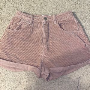 Corduroy shorts